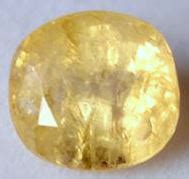 6 Carat Natural Certified Yellow Sapphire (Pukhraj) Stone online shopping