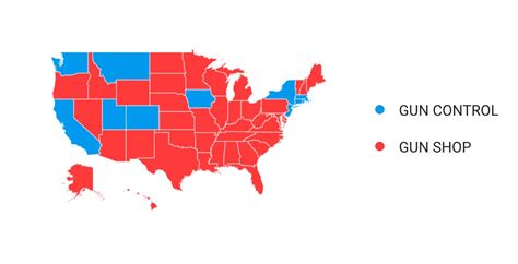 Gun control vs gun shops: How America really feels in two maps ...