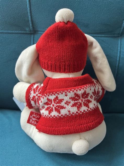 Jojo Maman Bebe Bunny Festive Jumper Soft Toy NEW TAGS | eBay