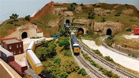 Concrete Double Portal -- HO Scale -- Model Railroad Tunnel -- #c1256 pictures by Cceng12fd