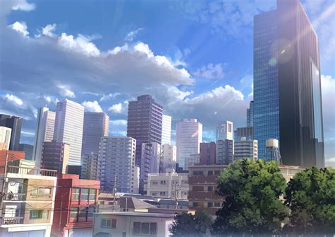 cityscape, Japan, Anime art Wallpapers HD / Desktop and Mobile Backgrounds