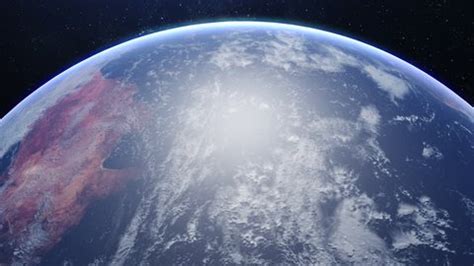 Space View 3d Earth Milky Way Stock Footage Video (100% Royalty-free ...