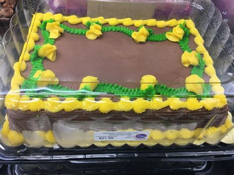 Pictures Of Cakes From Grocery Stores | Sheet cake designs, Cake, Fall cakes