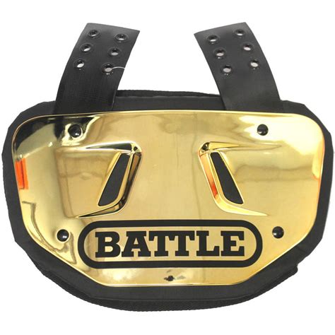 Battle Sports Science Youth Chrome Protective Football Back Plate - Walmart.com