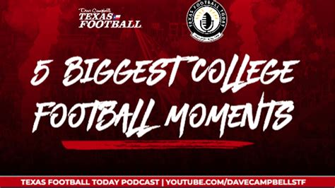 Top 5 College Football Moments: Week 2