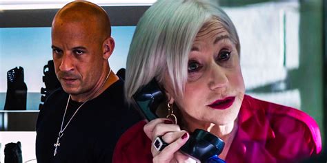 How Helen Mirren Bullied Vin Diesel To Land Fast & Furious Role