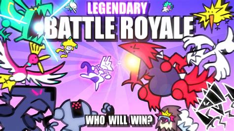 Legendary & Mythical Pokemon Battle Royale 🌍 Collab With @Gnoggin - YouTube