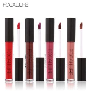 FOCALLURE Hot 37 Colors Option Matte Lipgloss Liquid Lipstick Wholesale Cosmetics Makeup ...