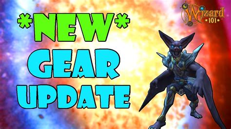 Wizard101: NEW GEAR UPDATE!!!! - YouTube