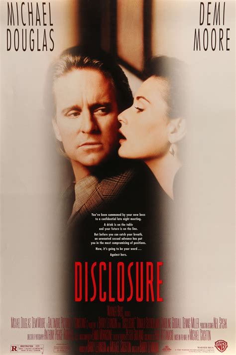 Disclosure (1994) Vintage One-Sheet Movie Poster - 27"x 40" Donald ...