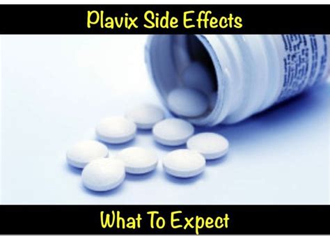 Plavix Side Effects – What To Expect