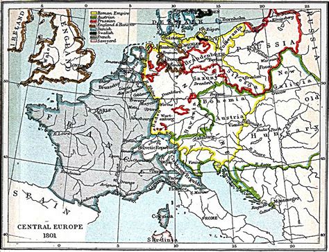 Maps of Central Europe 980 A.D. - 1871 A.D. - Perry-Castañeda Map ...