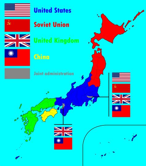 File:Proposed postwar Japan occupation zones.png - Wikimedia Commons