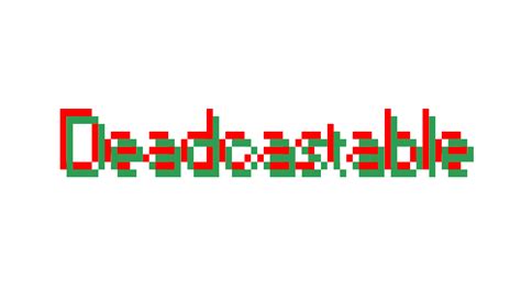 Deadcastable Font Logo by RobbieDeadcastable on Newgrounds