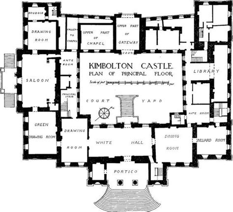 Kimbolton Castle plan | British History Online | Castle floor plan ...