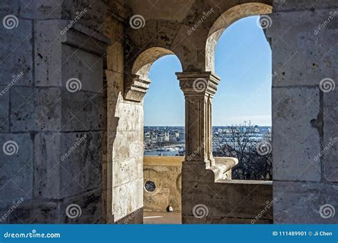 Architecture of Fisherman`s Bastion in Budapest Editorial Photo - Image ...