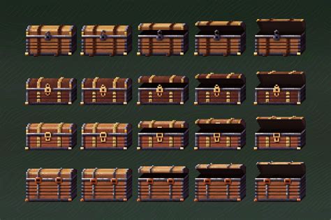 FREE Pixel Art Chest Pack - Animated by karsiori