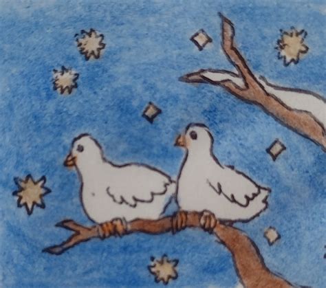 Two turtle doves by rafaelmandaguari on DeviantArt