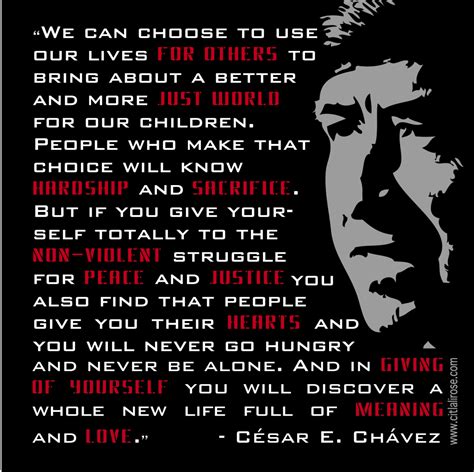 Cesar Chavez Quotes. QuotesGram