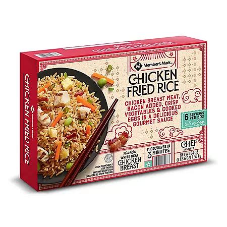 Member's Mark Chicken Fried Rice, Frozen (9 oz. ea., 6 ct.) - Sam's Club