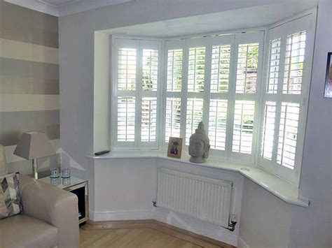 Bay Window Shutters | Bay Window Shutter Blinds | Perfect Shutters