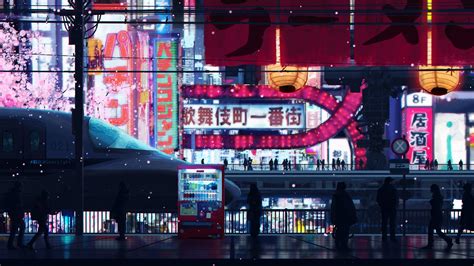 Landscape Portrait - Tokyo Cyberpunk (#323403) - HD Wallpaper & Backgrounds Download