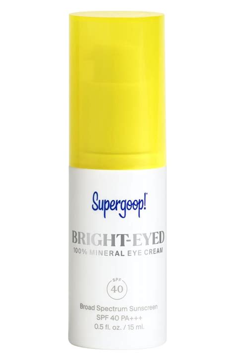 Supergoop! Bright-Eyed Mineral Eye Cream SPF 40 | Best Skincare Products of 2020, According to ...