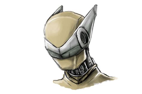 robot head sketch by EliasAdams on Newgrounds