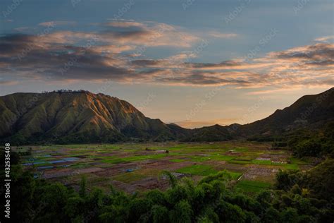 Sembalun Village from Above, Lombok, West Nusa Tenggara, Indonesia ...