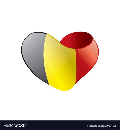 Flag of belgium Royalty Free Vector Image - VectorStock