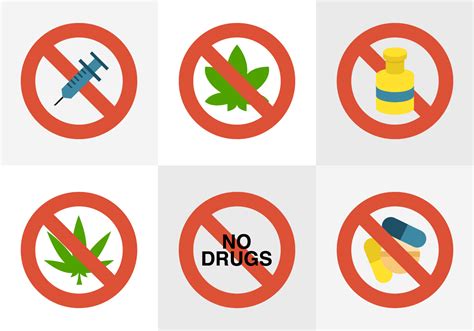 No Drugs - Download Free Vector Art, Stock Graphics & Images