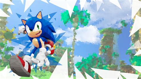 Sonic Wallpaper Green Hill Zone - 1920x1079 Wallpaper - teahub.io