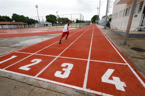 Vila Olímpica Oscar Schmidt ganha nova pista de atletismo: 230 metros e quatro raias ...