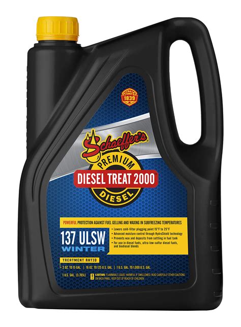 Buy Schaeffer Manufacturing Co. 0137ULSW-004S Diesel Treat 2000 Ultra ...