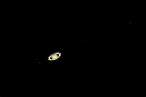 Saturn with five moons 2016-06-18 @ not so bad Astrophotography