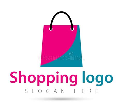 Shopping Logo, Shop Logo Vector for Business Vector Illustration Stock Vector - Illustration of ...
