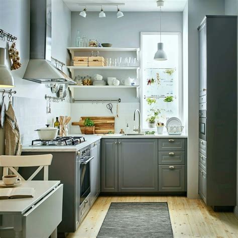 Fresh Cuisine Noire Ikea | Tiny kitchen design, Kitchen design small, White kitchen design