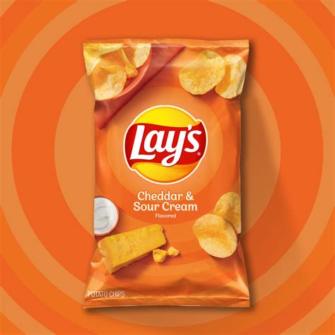 LAY'S® Cheddar & Sour Cream Flavored Potato Chips | Lay's