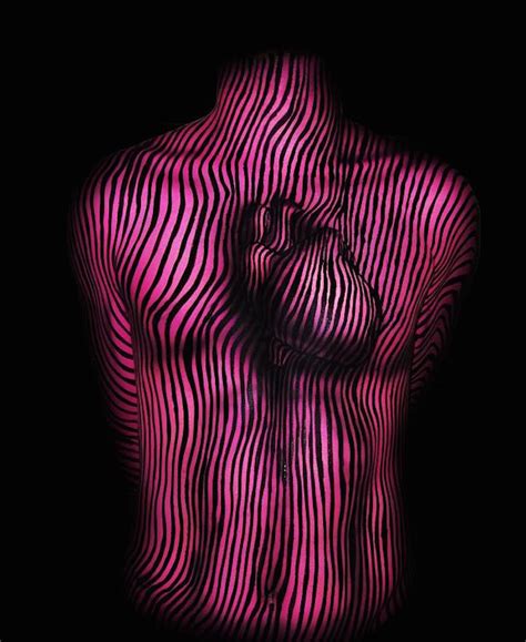 Incredible Body Painting Turns Torsos into Mind-Bending Optical Illusions