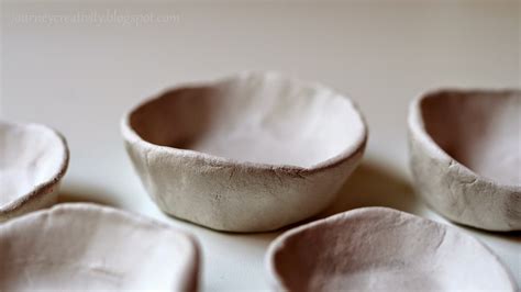Air dry clay jewelry dishes - Journey into Creativity