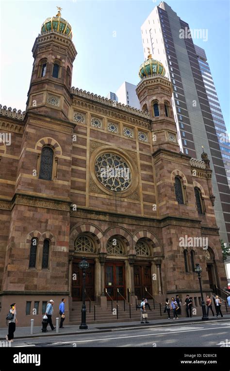 Central synagogue, new york hi-res stock photography and images - Alamy