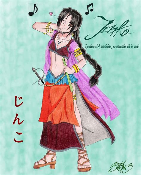 Jinko of the Dancing Blade by Shidyk on DeviantArt