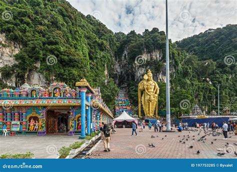 Batu Cave in Malaysia, Hinduism Temple. Batu Cave is One of the Most Popular Hindu Shrines ...