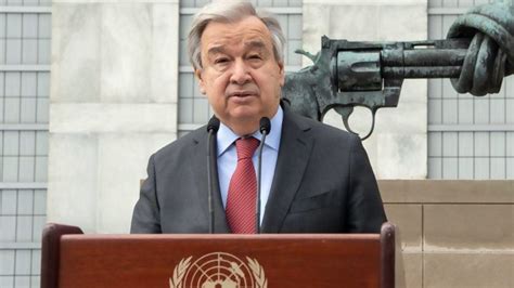 UN Chief Antonio Guterres Warns World of Climate Change, Says Never ...