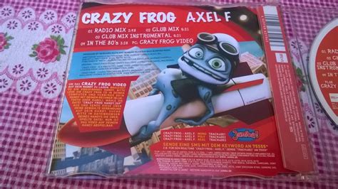 CD SINGL AXEL F CRAZY FROG