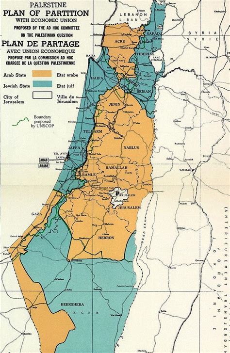 Map Of Disputed Territory In Israel