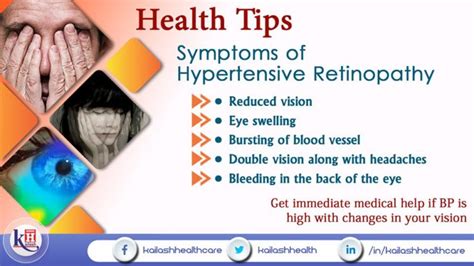 High Blood pressure with vision changes indicates Hypertensive Retinopathy. Know the symptoms ...