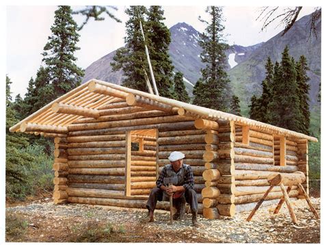 Alone in the Wilderness. A movie. | How to build a log cabin, Small log cabin, Cabin