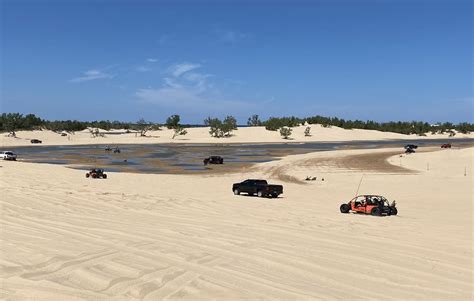 Riding the Sand Dunes in Michigan