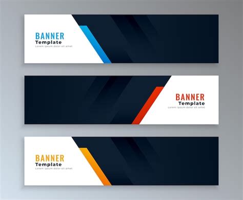 Banner Template - Free Vectors & PSDs to Download
